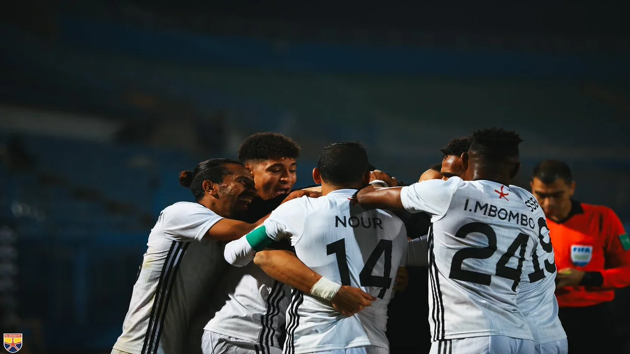 تقدم الجونة 2-0 على مودرن سبورت في شوط أول كأس عاصمة مصر